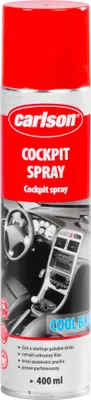 Immagine prodotto di Detergente per cruscotto carlson, aerosol, cool blue, per auto, 400 ml