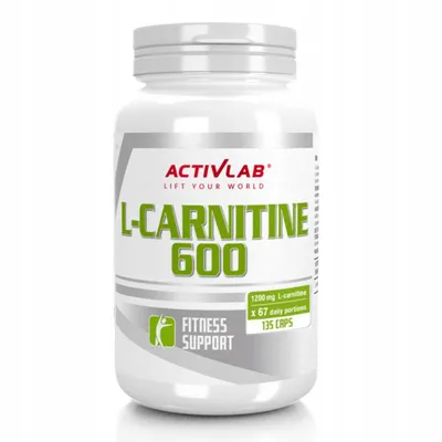 Productafbeelding van ActivLab L-Carnitine 600 - 135 capsules, voor gewichtsverlies