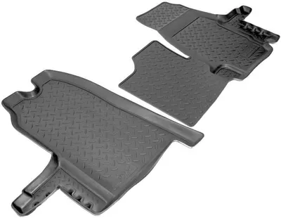 Produktbild von 3D Gummi Fußmatten für Ford Transit | BJ 2006-2013 | passgenau mit Rand