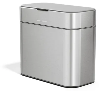 Productafbeelding van Afvalbak, compostbak, 4 liter, zilver - Simplehuman