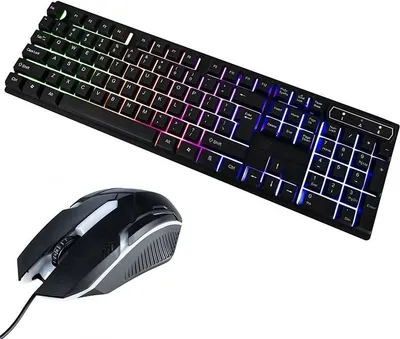 Zdjęcie produktu dla Klawiatura Led Gotel K800H + Mysz Gamingowa