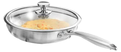 Productafbeelding van Roestvrijstalen Braadpan met Deksel, 28 cm