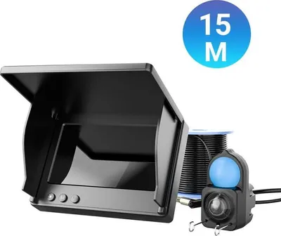 Immagine prodotto di Videocamera subacquea, obiettivo HD, visione notturna, 15 m