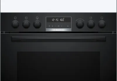 Bosch HEB578BB3, Serie 6, Einbau-Herd, 60 x 60 cm, Schwarz