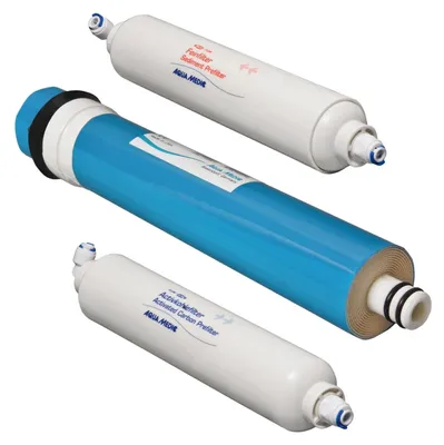 Filterset + Membran 100 für Umkehrosmoseanlage, 3-teilig, Easy Line Pro