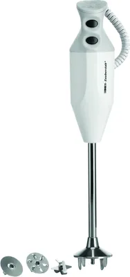 Produktbild von ESGE Zauberstab P 200 Profi, Stabmixer weiß inkl. Zubehör, bis zu 17.000 U/min, 90860, weiß/grau