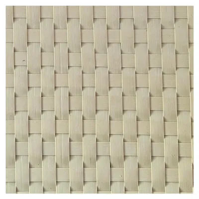 Produktbild von Rattan Sichtschutzstreifen | Robustes Design | PE Sichtschutz für Doppelstabmatten UV-beständig | Zaunblende Germany Beige 2,55m