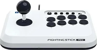 Image de Hori Fighting Stick Mini Blanc, Noir USB Flightstick PC, PlayStation 4, PlayStation 5