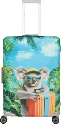 Produktbild von Travelite Kofferschutzhülle Kofferhülle L für große Koffer bis max 77x52x29cm Koala