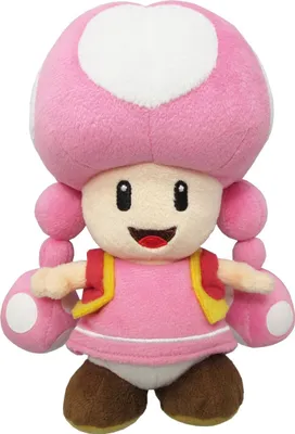 Produktbild von Toadette Super Mario World 3D Bros Kart Plüschtier Kuscheltier 20cm Nintendo