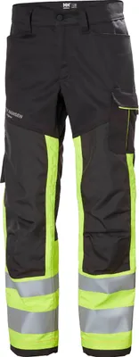 Produktbild von Helly Hansen Warnschutzbundhose ALNA 2.0 WORK PANT CLASS 1 77420, Farbe:yellow/ebony, Größe:64