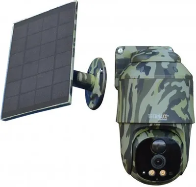 Produktbild von TECHNAXX Überwachungskamera 4G PT Dome TX-290, mit Solarmodul