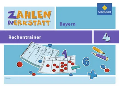 Image de Zahlenwerkstatt - Rechentrainer 4. Bayern