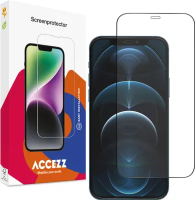 Immagine prodotto di Protezione per lo schermo Accezz Full Cover in vetro temperato per iPhone 12 (Pro)