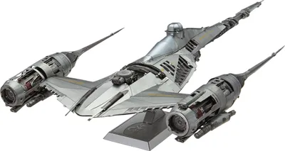 Produktbild von METAL EARTH 3D-Puzzle Premium Serie: Star Wars Mandalorian N-1 Starfighter