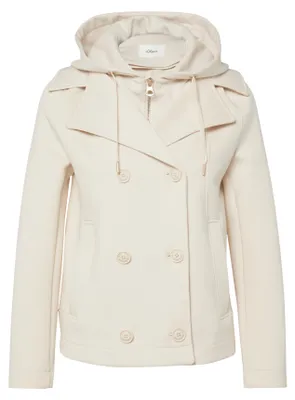 Produktbild von s.Oliver Damen Outdoor-Jacke Cabanjacke Scuba Beige