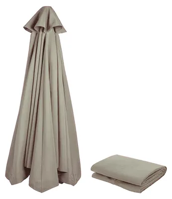 Produktbild von Ersatz-Sonnenschirmbezug ⌀3 m/4 m/270 cm/2 m/230 cm/280 cm/250 cm, 8 Streben/6 Streben, UV-Schutz 80, windfest, stabil, für Strand, Terrasse und Garten, Ersatzteil