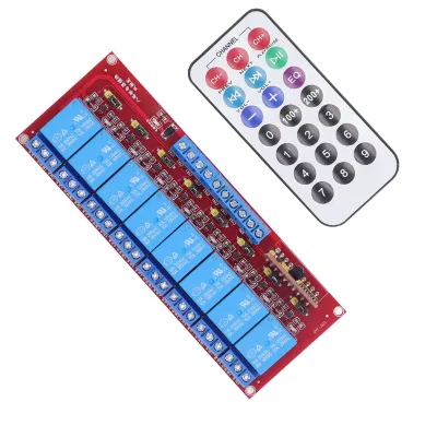 Image de Carte de récepteur à relais,Carte de récepteur à relais sans fil,Carte de circuit imprimé de récepteur à relais,Carte de circuit imprimé de récepteur à relais sans fil,Carte de récepteur à relais 10A,Interrupteur deà distance sécurisé