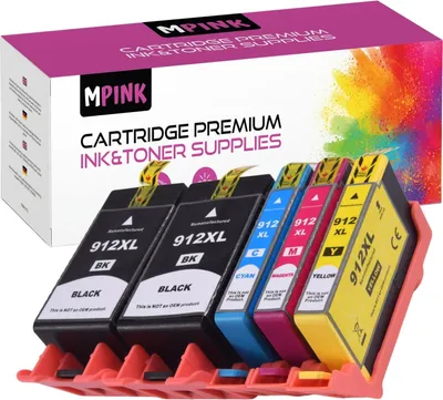Produktbild von 5x Tinte für HP 3YL84EA 3YL81EA 3YL82EA 3YL83EA CMYK OfficeJet 8010 8015 8025