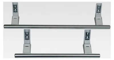 Produktbild von Türgriffset für Kühl- und Gefrierteil kompatibel mit Liebherr