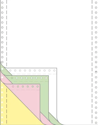 Produktbild von AVERY Zweckform DIN Computerpapier endlos 240 x 12" 4-fach 500 Satz