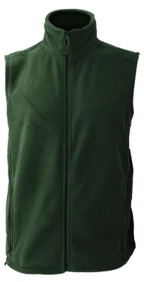Produktbild von Jerzees Colour Fleece-Weste FK715 (L) (Flaschengrün)