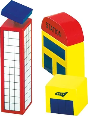 Produktbild von Eisenbahnzubehör, Flughafen, 3 Teile
