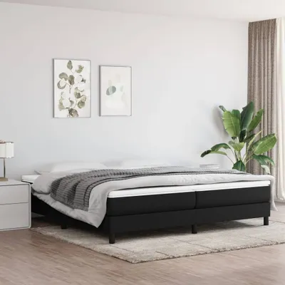 Produktbild von vidaXL Boxspringbettgestell Schwarz 200x200 cm Stoff
