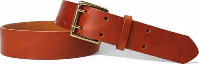 Produktbild von FRONHOFER Doppeldorngürtel 4 cm, Vollrindleder, massiv Messingschnalle