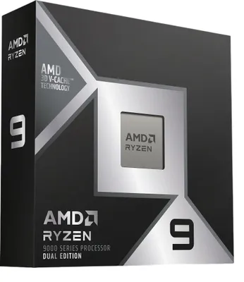 Obrázek produktu pro AMD Ryzen 9 9950X3D2 Dual Edition, AMD Ryzen™ 9, Zásuvka AM5, 4 nm, Krabice, AMD, 9950X3D2