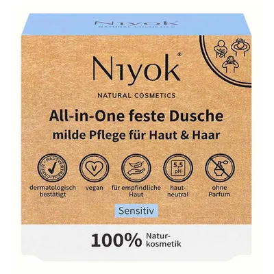 Immagine prodotto di Doccia Solida All-in-One Pelle+Capelli - Sensitive 80g