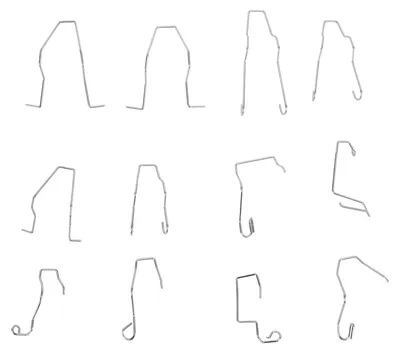 Produktbild von 12PCS Scheinwerfer Halter Frühling Clips Scheinwerfer Birne Halte Clip Halter Universal Automotive für H1 H3 H4 H7 Lampen