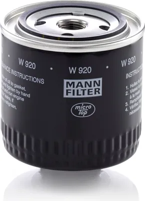 Produktbild von NFZ-MANN Ölfilter Patrone für Renault Fiat Ford W920