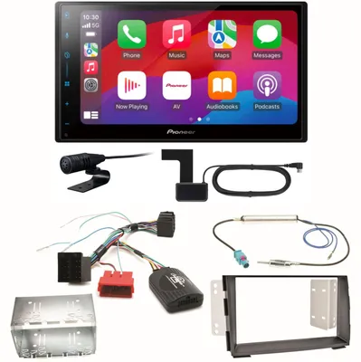 Produktbild von Pioneer SPH-DA77DAB CarPlay Android Auto Digitaltadio Einbauset für Kia Venga