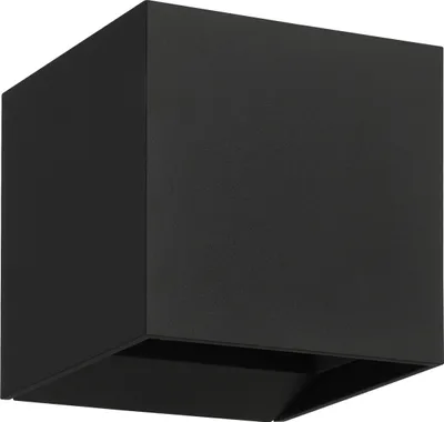 Produktbild von EGLO LED Außenleuchte Calpino 3, Wandleuchte außen mit Up und Down Beleuchtung, Wand Außenbeleuchtung aus Metall in Schwarz, Außenlampe warmweiß, IP54