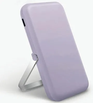 Produktbild von Uniq Powerbank Hoveo 5000Mah Usb-C 20Wpd Schnellladung Kabellos Magnetisch Lila/Lila Lavendel