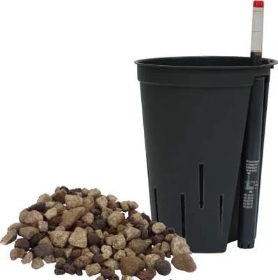 Produktbild von Set 3 teilig Kulturtopf Wasserstandsanzeiger LT-Substrat Ø 15 cm H 19 cm