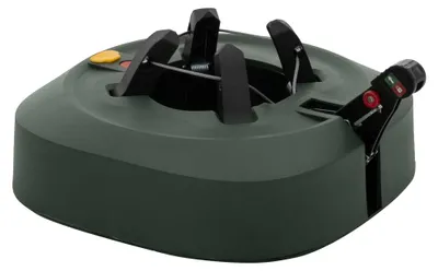 Produktbild von ECD Germany Weihnachtsbaumständer mit Wassertank & Fußpedal Christbaumständer, Tannenbaumständer für Bäume bis 230 cm, Baumständer mit Einseiltechnik