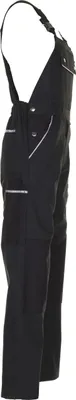 Produktbild von Planam Canvas 320 Latzhose schwarz/schwarz Gr. 54, 2134054
