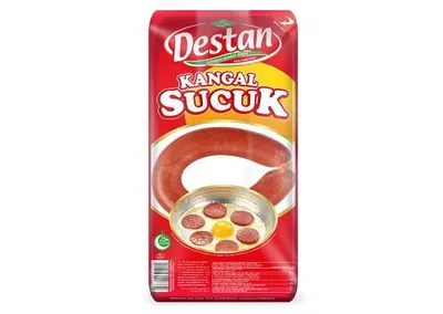 Produktbild von Destan Kangal Sucuk 1 kg – Traditionelle türkische Knoblauch-Rohwurst (Halal)