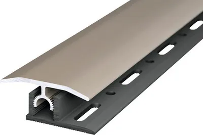Produktbild von SKANDOR Übergangsprofil Aluminium Edelstahloptik eloxiert 10x34x2700 mm