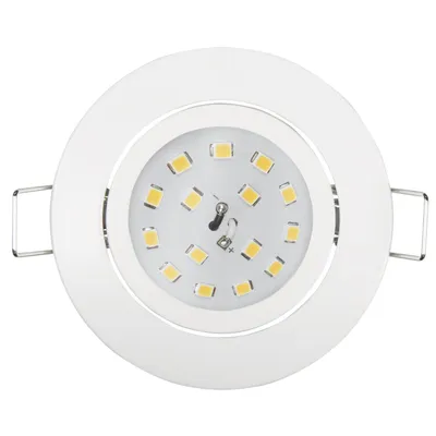 Produktbild von LED Einbauleuchte McShine "Slim", 82x28mm, 5W, 400lm, 3000K, weiß