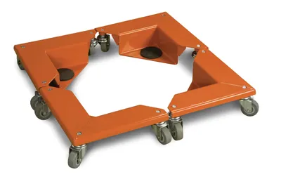 Zdjęcie produktu dla Unicraft Ecktransportrollen ETR 4/150 Transportrollen Tragkraft 150 kg Rollen