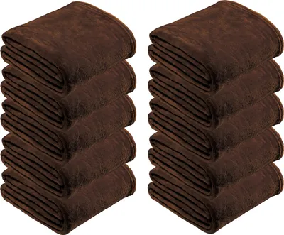 Produktbild von REDBEST Wohndecke 10er-Pack Amarillo" braun 150x200 cm"