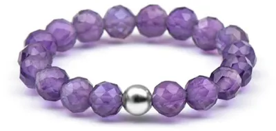 Produktbild von Mineral Damenring mit Amethyst POL-R03 - Schaltung: 49 mm