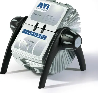 Zdjęcie produktu dla DURABLE Wizytownik obrotowy VISIFIX® FLIP VEGAS, Czarny, 241701