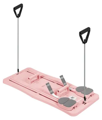 Obrázek produktu pro Rebel RBA-3069 Multifunkční Pilates cvičící deska s expandéry 9 v 1, růžová