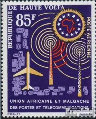 Produktbild von Briefmarken Obervolta 1963 Mi 137 (kompl.Ausg.) postfrisch Postunion