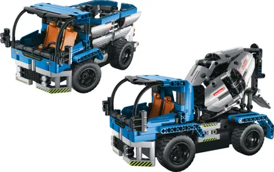 Obrázok produktu pre Stavebnica Nákladné auto a miešačka 2v1 RC 26cm