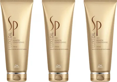Produktbild von Luxe Oil Keratin Conditioning Creme 3x200 ml